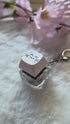 Angel Bunny Kaomoji Keycap Keychain